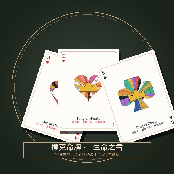 撲克命牌系統排盤